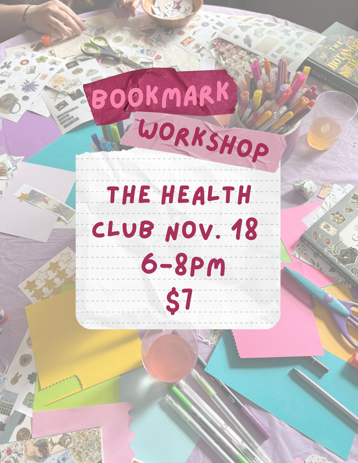 Bookmark Workshop
