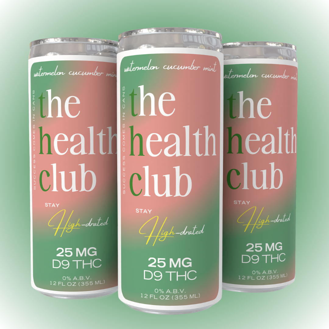 Stay High-drated | 25mg THC Cucumber Mint Watermelon