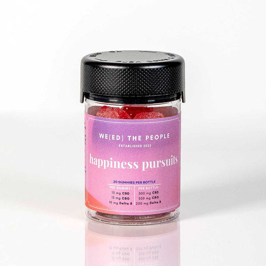 Happiness Pursuits Gummies | CBD, CBG & D8 THC