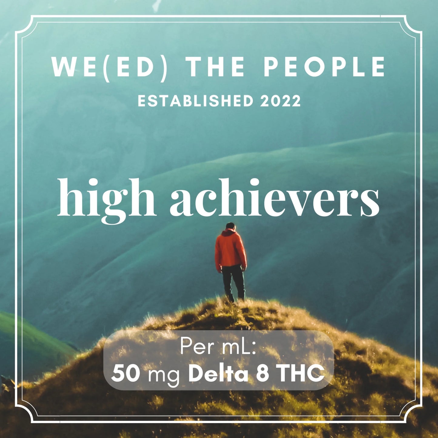 HIGH ACHIEVERS Oil Tincture | 1,500 mg Delta 8 THC