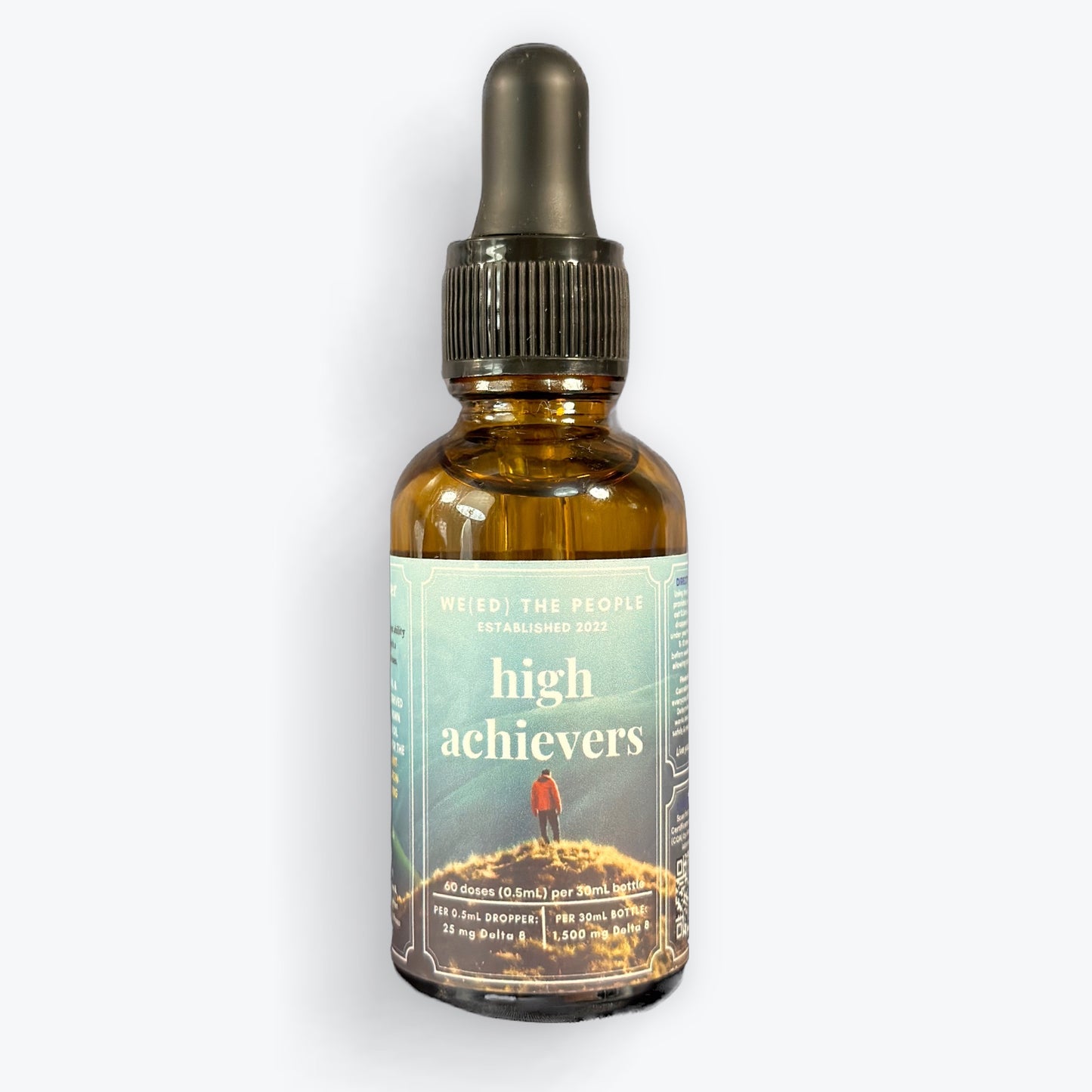 HIGH ACHIEVERS Oil Tincture | 1,500 mg Delta 8 THC