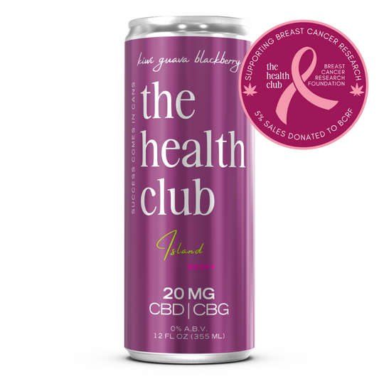 Island Berry | 20mg CBD/CBG Kiwi Guava Blackberry Seltzer