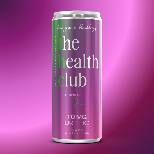 Tropical Trip | 10mg THC Kiwi Guava Blackberry Seltzer