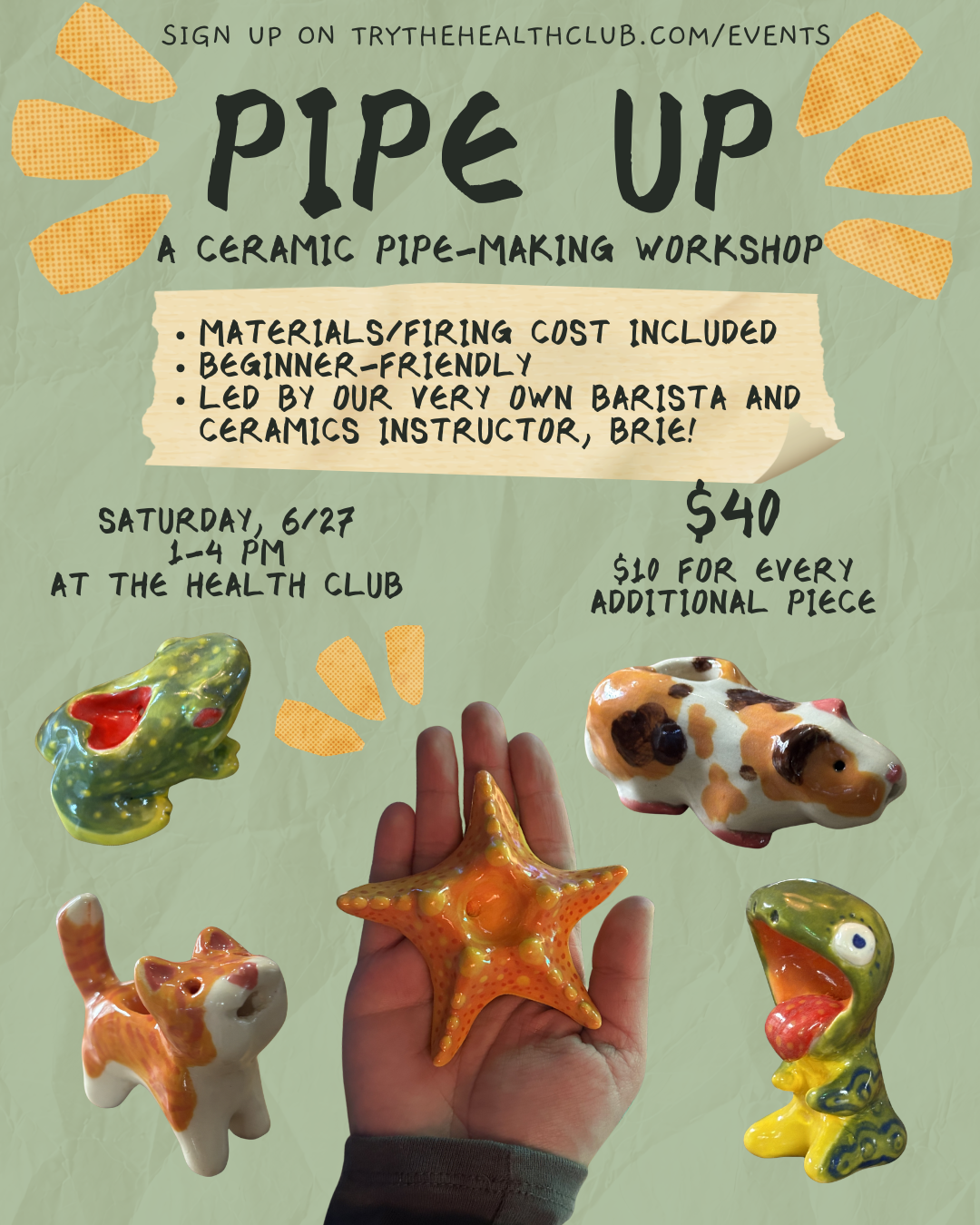 Pipe Workshop June 27