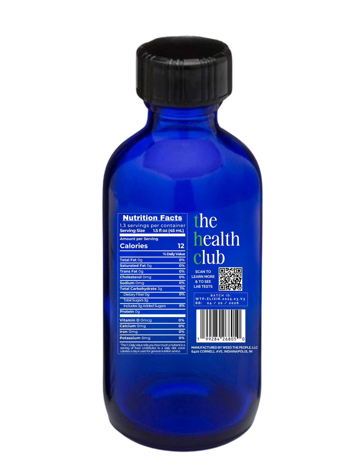HIGH-TEN Cannabis Spirit 2oz Mini