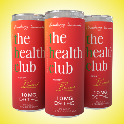 12 oz. Strawberry Lemonade (10mg THC) – The Health Club by We(ed