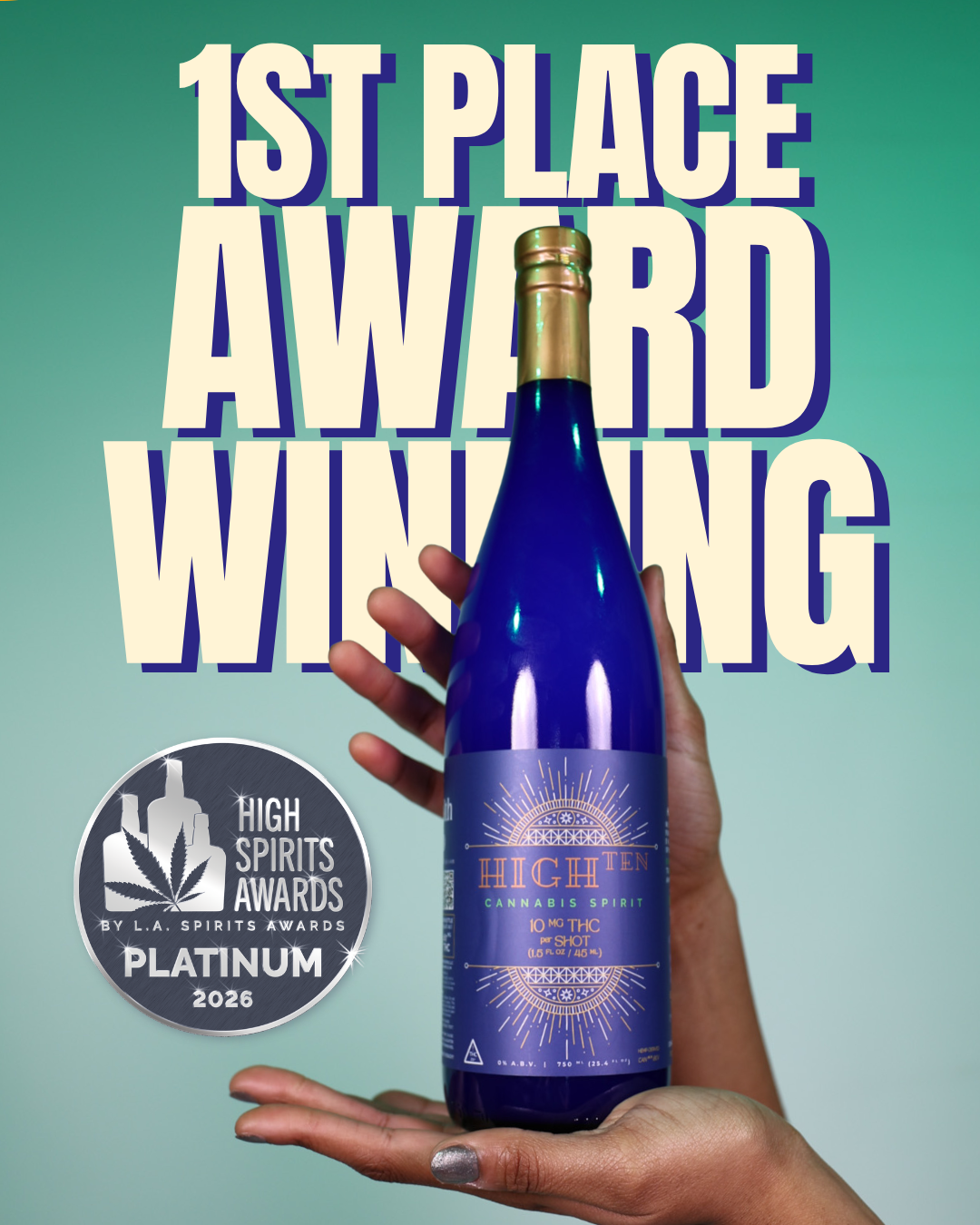 HIGH-TEN Cannabis Spirit
