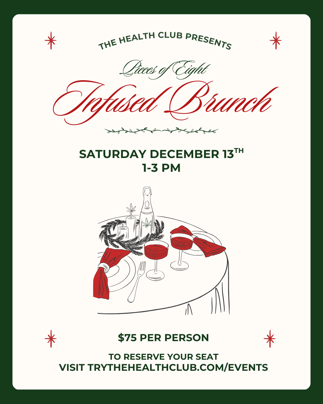 Infused Holiday Brunch by Pieces of Eight