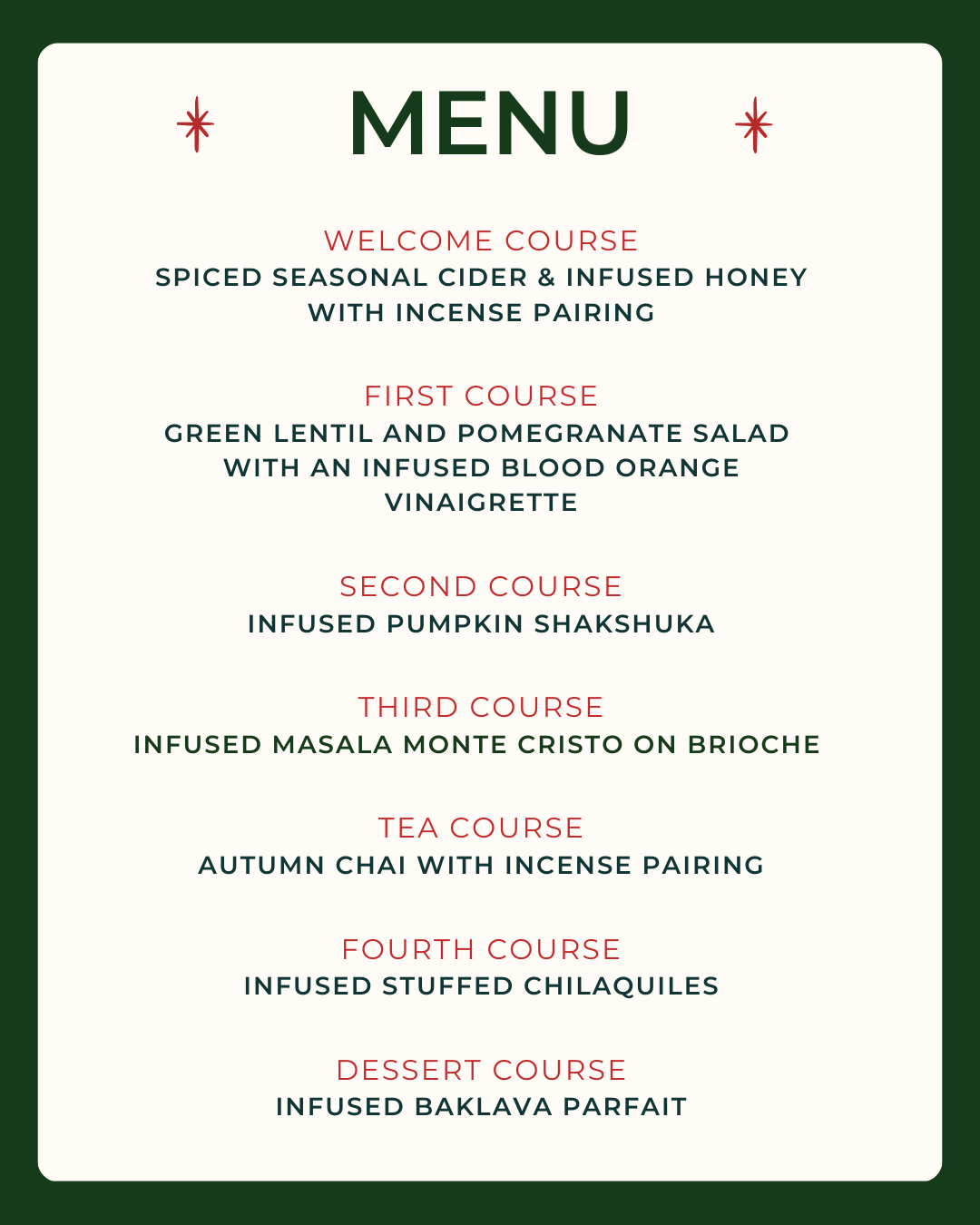 Infused Holiday Brunch by Pieces of Eight