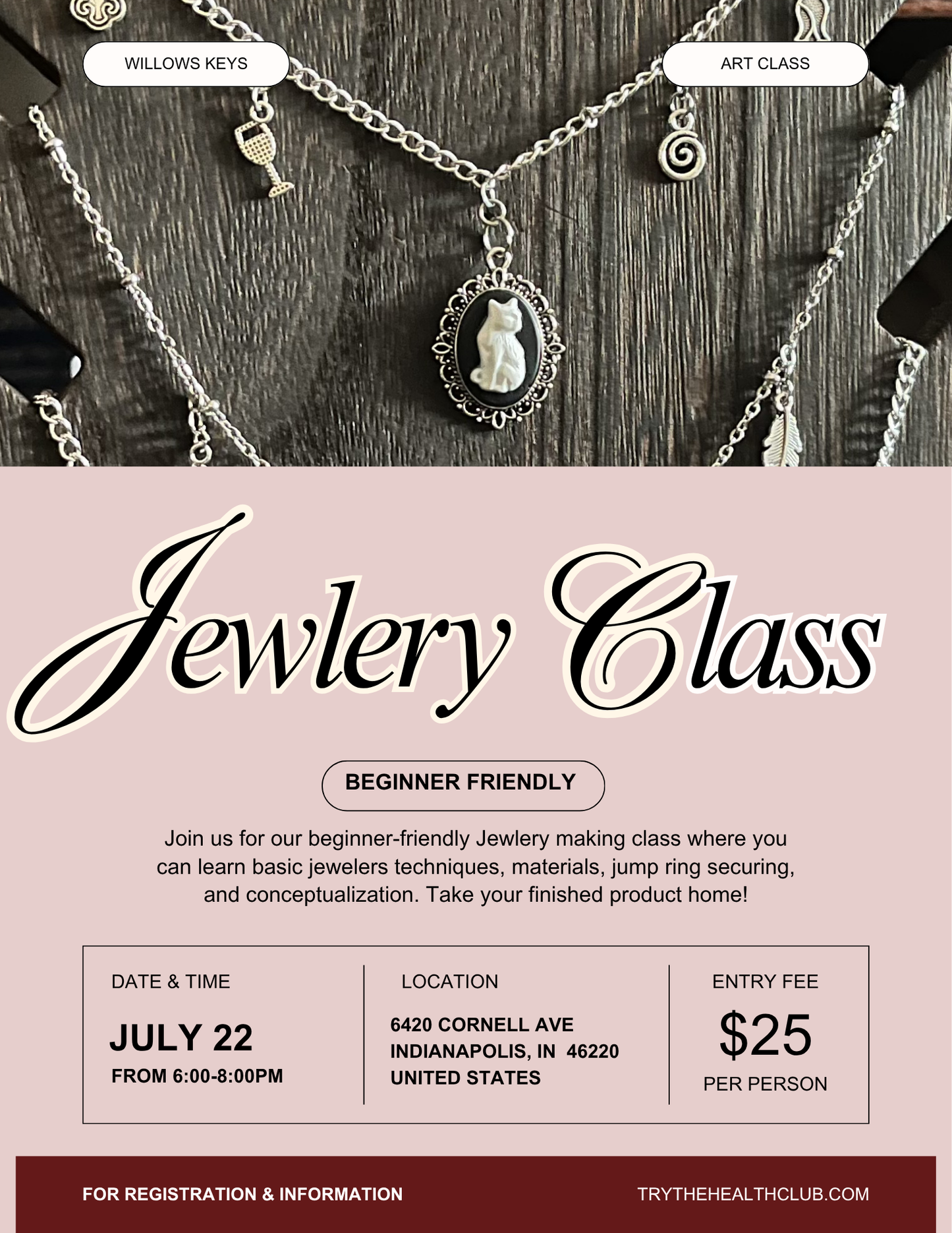 Jewelry Workshop 7/22