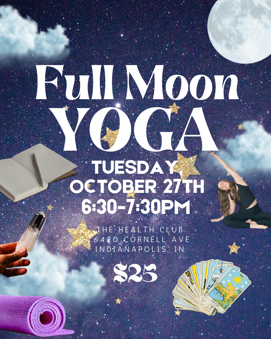 Full Moon Yoga 10/27