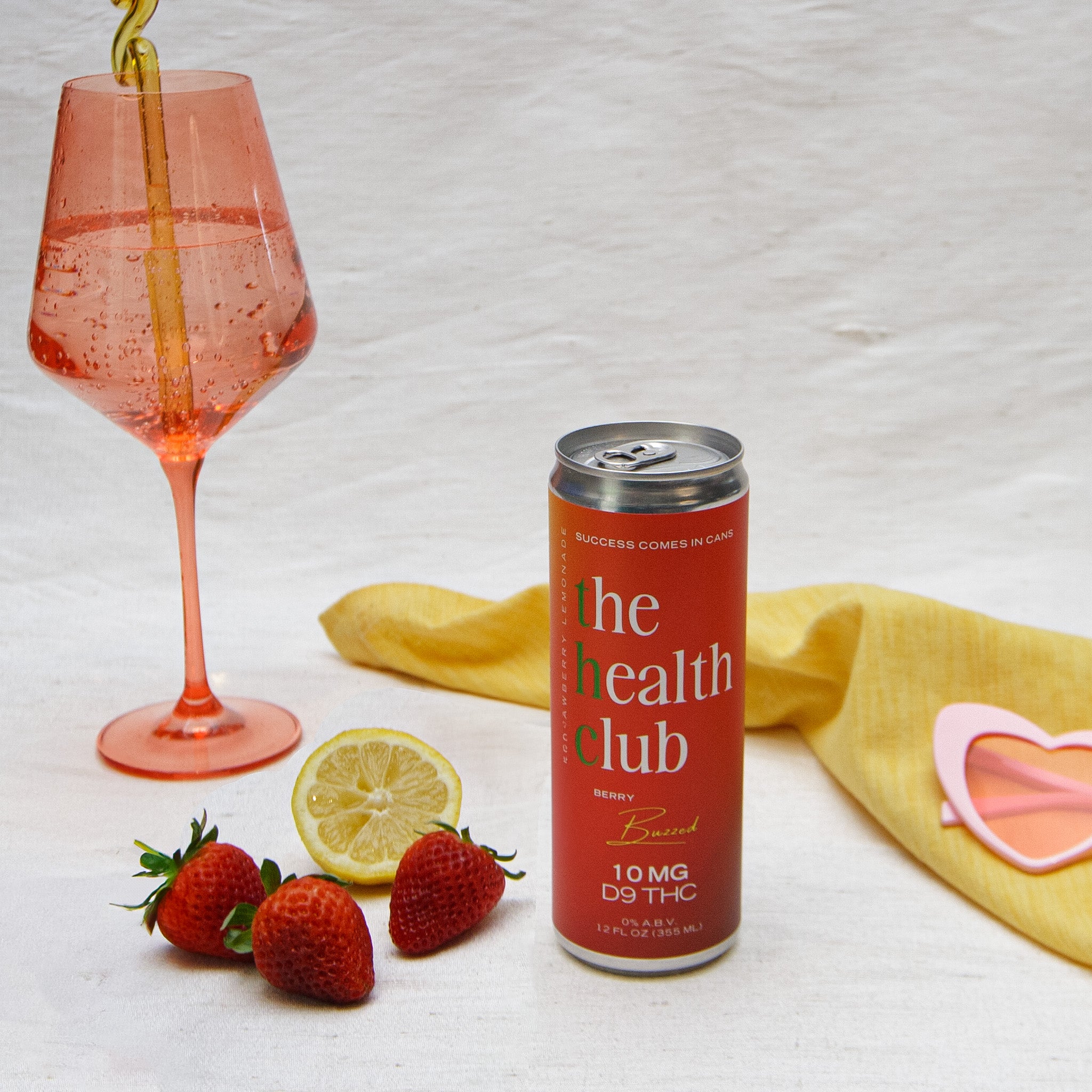 Strawberry Lemonade — 10mg THC – The Health Club by We(ed) the People
