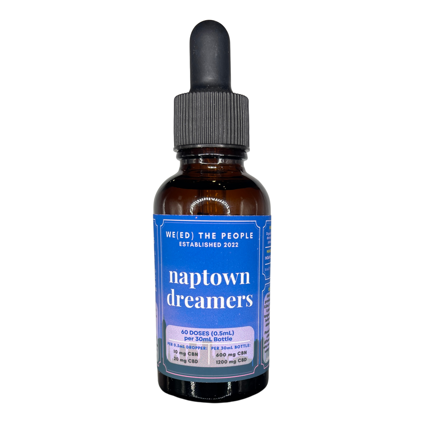 Naptown Dreamers Tincture | 10mg CBN, 20mg CBD