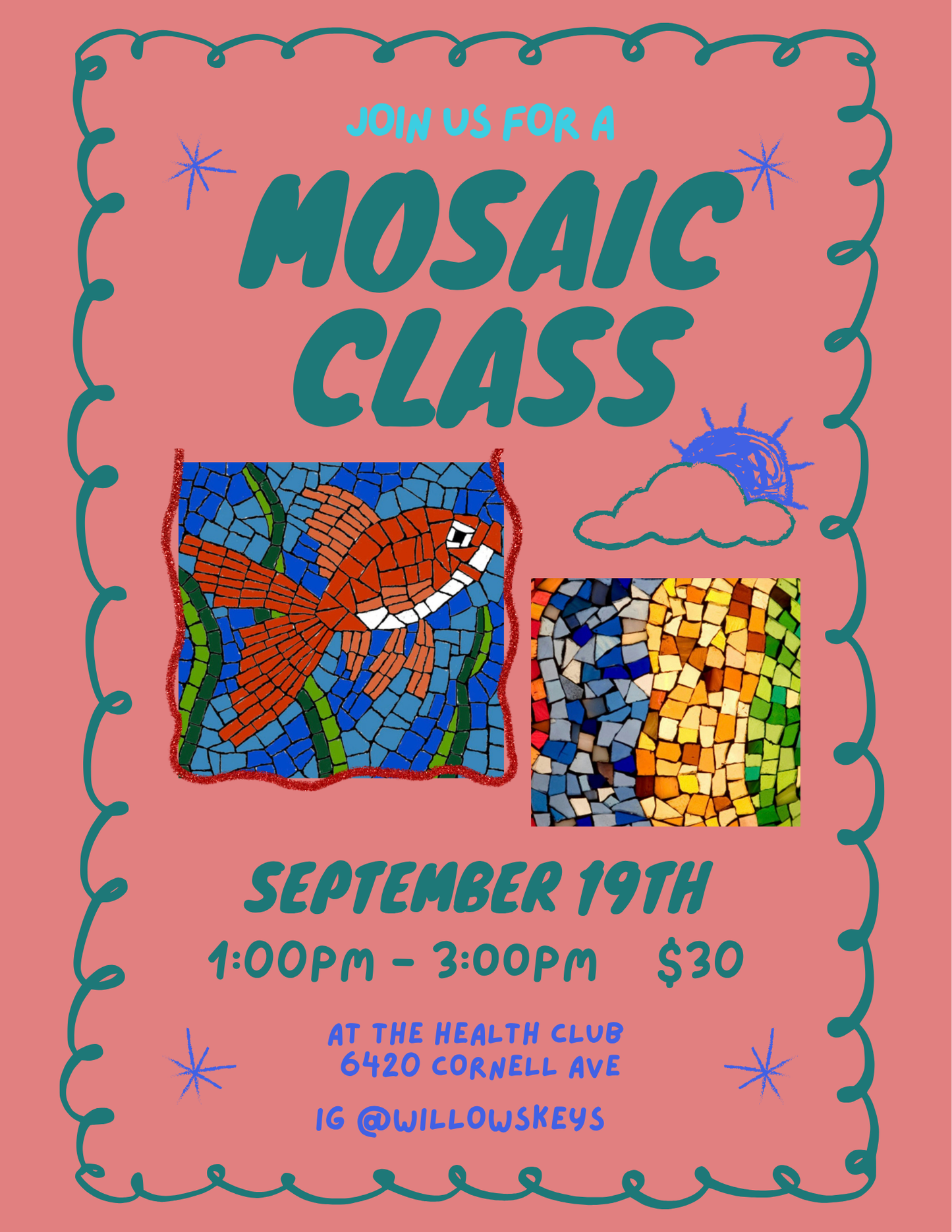 Mosaic Class 9/19