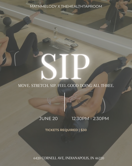 SIP | Pilates Pop-Up | MatNMelody X The Health Club