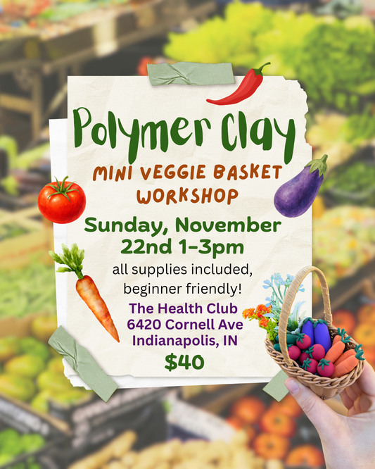 Polymer Clay Workshop 11/22