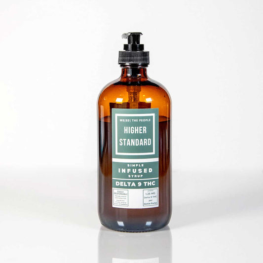 HIGHER STANDARD | Delta 9 THC Infused Simple Syrup