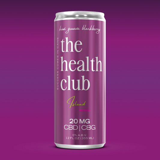 Island Berry | 20mg CBD/CBG Kiwi Guava Blackberry Seltzer