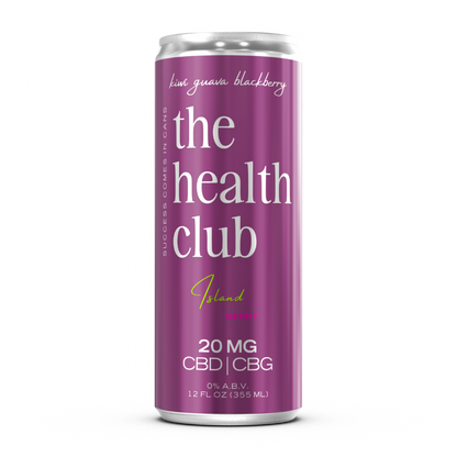 Island Berry | 20mg CBD/CBG Kiwi Guava Blackberry Seltzer
