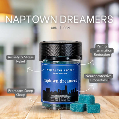 Naptown Dreamers Gummies | 10mg CBN, 20mg CBD